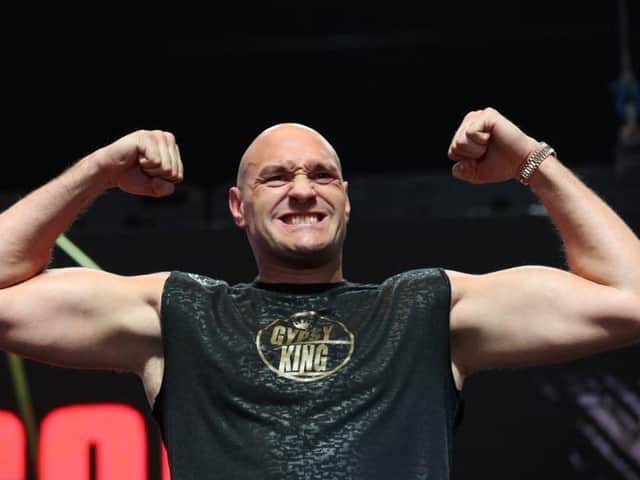 Boxer Tyson Fury who resides in Morecambe now has six children