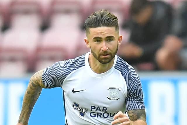 Sean Maguire is out of isolation in time for PNE’s visit to Mansfield in the Carabao Cup