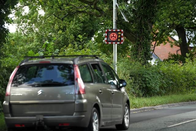 Are motorists taking any notice of the warnings about their speed? (image: Neil Cross)