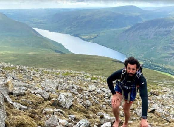 Former Royal Marine from Blackpool, Matthew Disney, on his epic barefoot climb of 42 Lake District peaks