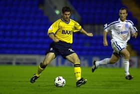 Morecambe manager Stephen Robinson is a former Preston North End player