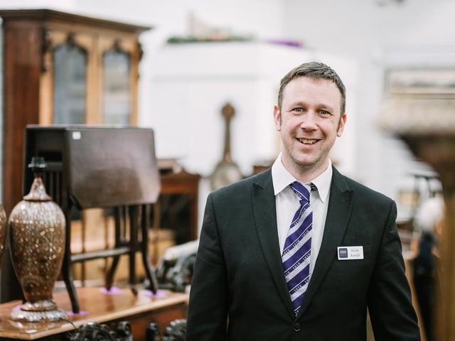 Kevin Kendal, a valuer and auctioneer at 1818 Auctioneers Picture: Steven Barber © www.stevenbarber.co.uk
