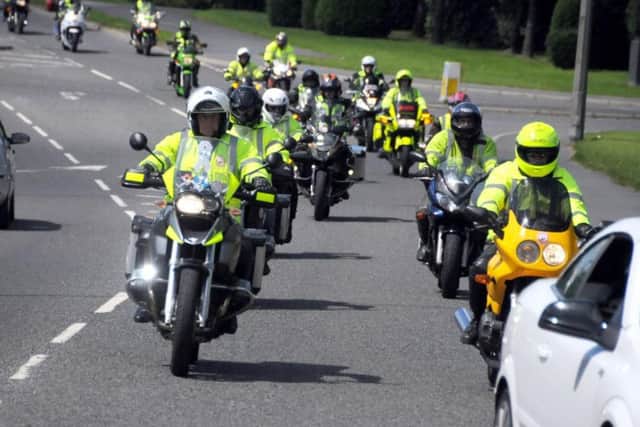 It is thought the work of blood bikers has saved the NHS more than 5.5 million pounds