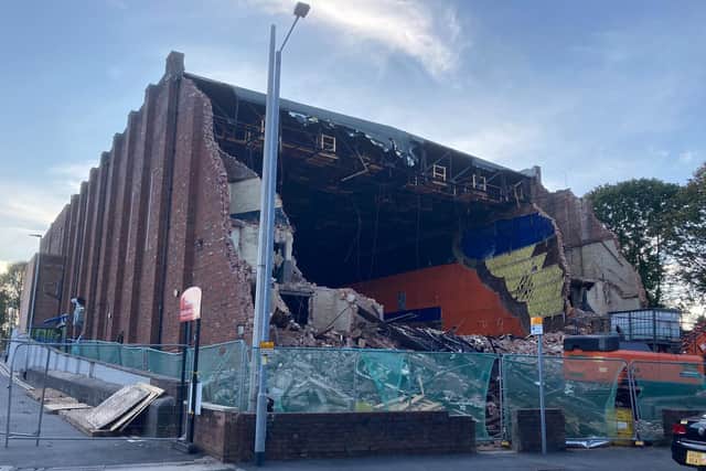 The former Odeon Cinema and Gala Bingo hall is being demolished this weekend. Picture by Ian Robinson