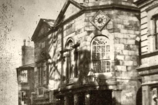 The site of the Odeon cinema and bingo hall in Chorley's Market Street was previously home to the original Town Hall, which was built in 1802