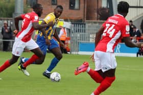 Toumani Diagouraga's display against Shrewsbury Town was praised by Stephen Robinson