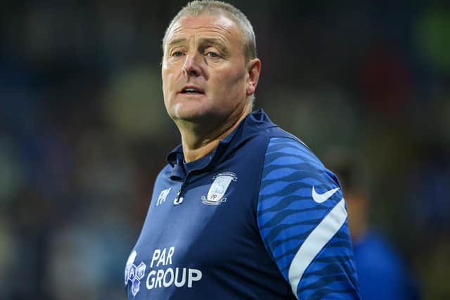 Frankie McAvoy during PNE's 1-0 defeat to Huddersfield Town.