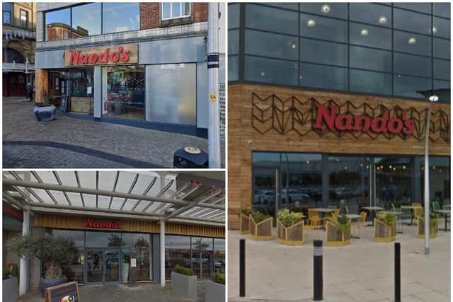 Nando's restaurants in Blackpool, Preston and Blackburn are unaffected by the store closures.