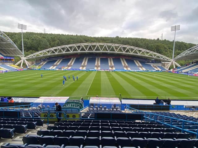 Huddersfeild's John Smith's Stadium.