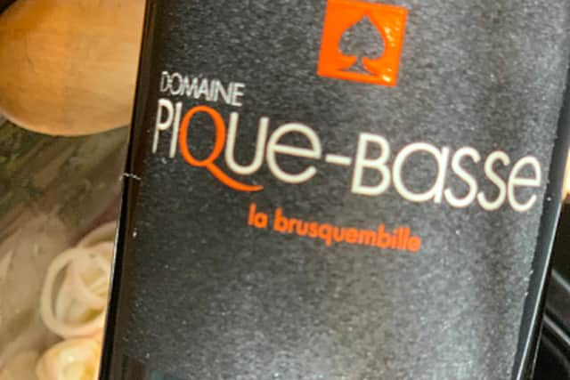 Domaine Pique-Basse La Brusquembille, from Côtes-du-Rhône Villages Roaix