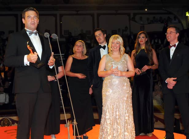 The team from Connect 2 Cleanrooms pictured winning a BIBAs award. The firm has made use of the Made Smarter programme