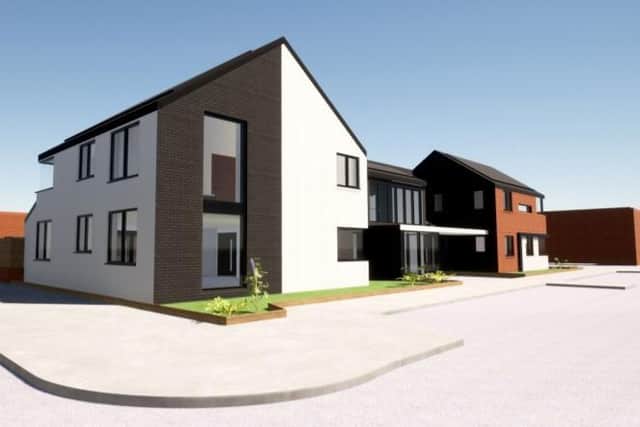 14 apartments for the elderly are planned for the site (Image: Studio John Bridge).