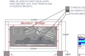 The drawings submitted to planning bosses