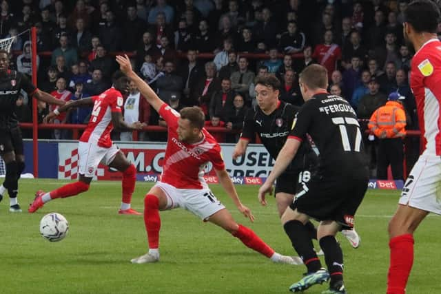 Morecambe lost to Rotherham United in midweek