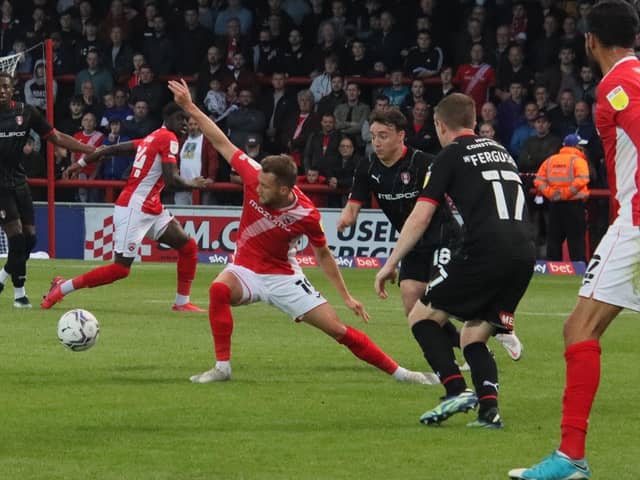 Morecambe lost to Rotherham United in midweek