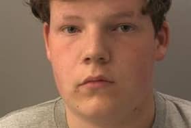 Jay Scott (pictured) is described as 5ft 9in tall, of broad build with cropped curly hair. (Credit: Cumbria Police)