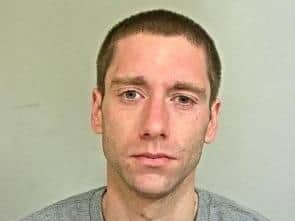Nicholas Powis, 31, of Hawkins Close, Preston, was sentenced yesterday (Monday, August 23) at Preston Crown Court after pleading guilty to robbing a man in Emmanuel Street on July 10. Pic: Lancashire Police