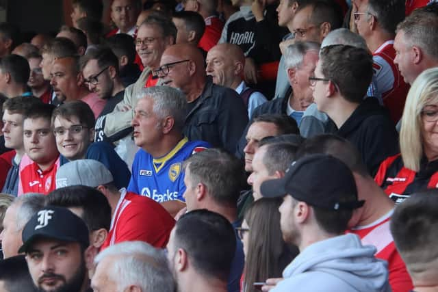 Morecambe supporters have turned out in greater numbers so far this season