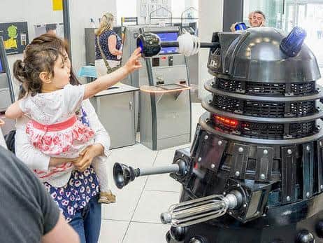 This R2-D2 robot is just one of the inventions on display this Saturday.