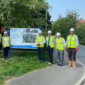Health bosses and contractors met at the Mowbreck Lane site recently to look over the refurbishment