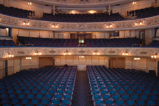 Blackpool Grand Theatre seating (credit Sean Conboy)