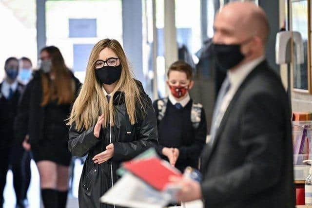 Secondary school pupils in all parts of Lancashire except Blackpool were advised to continue wearing masks in classrooms and communal areas even after the recommendation was dropped at a national level back in May - but that will change from September
