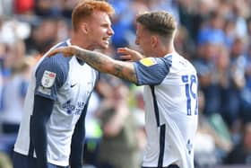 Sepp van den Berg (left) after his equaliser