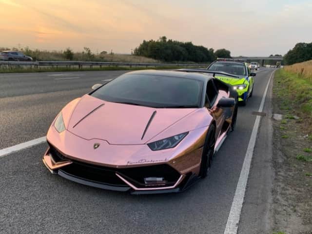 Is anybody in there? (Photo: Lancs Road Police).