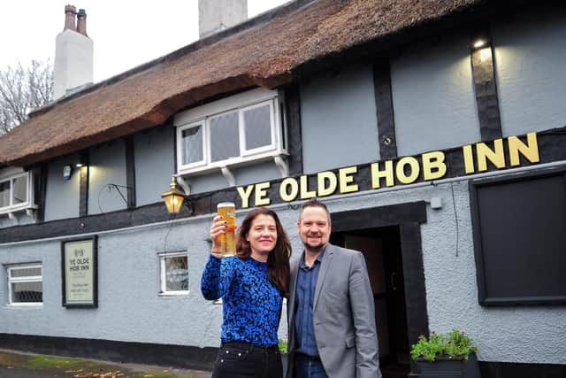 Brother-and-sister team Sarah and Matthew Locke at Ye Olde Hob Inn at Bamber Bridge