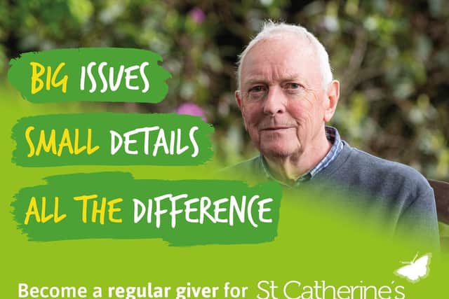 One of the publicity posters for the Big Issues Small Details All The Difference campaign