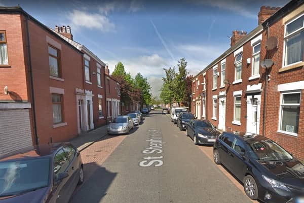 Two fire engines from Preston station were called to the house fire at a mid-terraced home in St Stephens Road, Deepdale at 3.23am this morning (Tuesday, August 31). Pic: Google