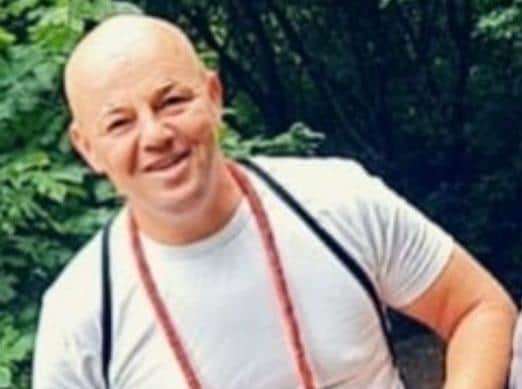 Daniel Sergeant, 42, from Preston, was last seen on the morning of Wednesday, August 25, wearing a black hooded top, green shorts and trainers. Pic: Lancashire Police