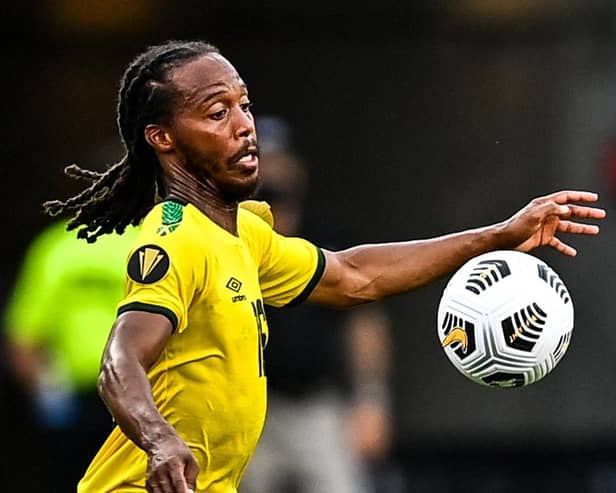 Daniel Johnson in action for Jamaica at the Gold Cup (photo: Getty Images)