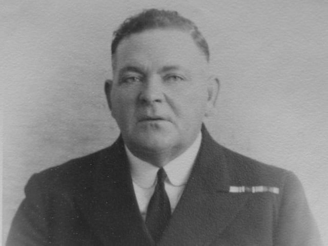 Skipper Albert J. Beckett  lost his life when when HMS Chorley sank. Picture courtesy of Stuart Clewlow