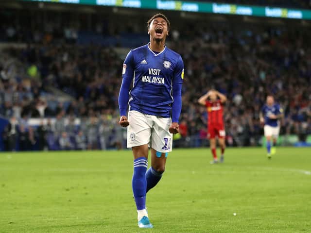 New PNE man Josh Murphy in action for Cardiff City.