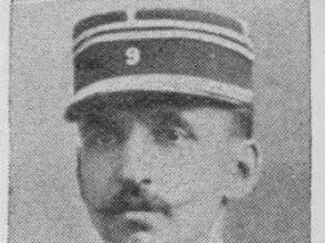 Guy de Puyfontaine in the uniform of the 9th Regiment of Cuirassiers.