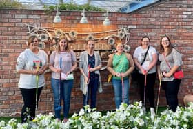 The Preston and South Ribble Ladies Circle at a social event. The group also raise money for charity and do volunteering activities, such as this litter pick at Moor Park.
