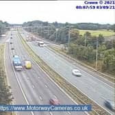 Police have closed lane 1 (of 3) on the southbound M6 between junctions 27 (Standish, Parbold) and 26 (Orrell Interchange, M58) after the crash at around 7.55am