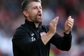 Morecambe manager Stephen Robinson