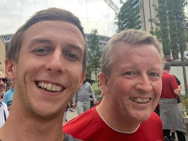 Michael McMahon is doing a charity walk from Preston to Lancashire, to replicate the journey his late dad spent his life doing.