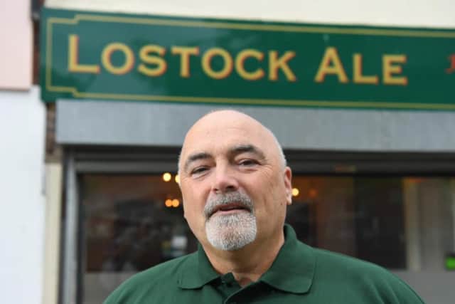Owner Ray McLaughlin wants to extend the pub into the shop next door.
