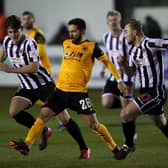 Chorley in action against Wolves in last season's FA Cup