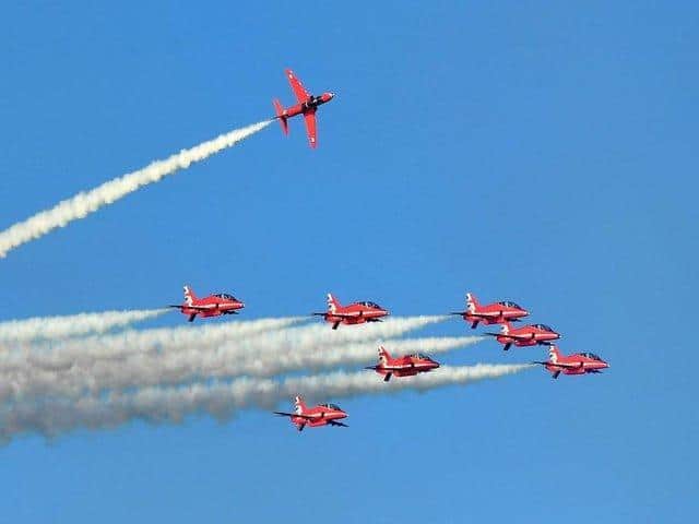 The Red Arrows are returning to Blackpool this weekend (September 11 & 12)