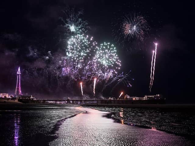 Fireworks alternate Saturdays until October 23 on Blackpool Promenade