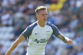 Preston North End striker Emil Riis