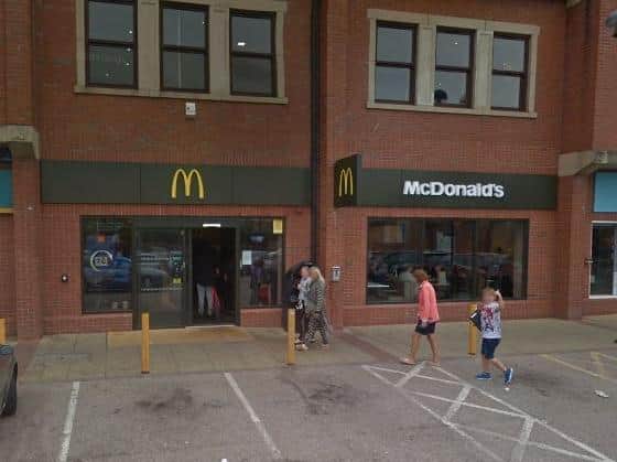 Police said are aware of a number of anti-social incidents at the McDonald's in Park Road. (Credit: Google)