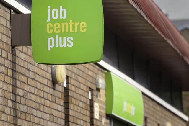 Unemployment is easing across the county as people return to work after the effects of the coronavirus lockdowns