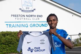 Preston North End's Matthew Olosunde has been out injured since July