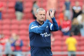 Preston North End head coach Frankie McAvoy