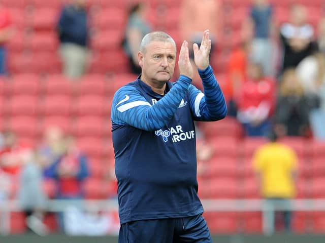 Preston North End head coach Frankie McAvoy